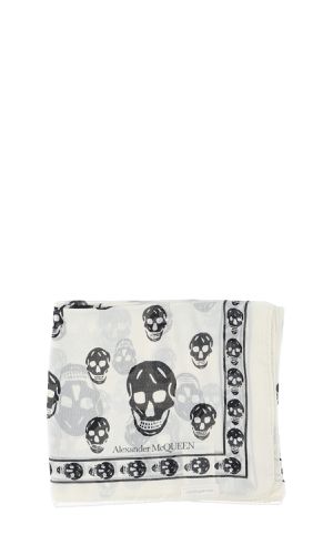 Alexander McQueen Skull Scarf - Alexander McQueen - Modalova