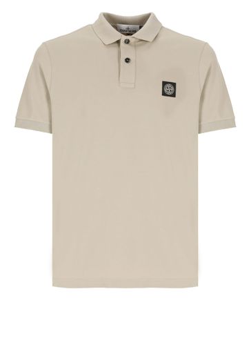 Two-button Polo Shirt With Logo - Stone Island - Modalova