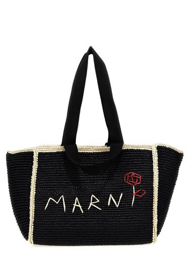 Marni Macramé Shopping Bag - Marni - Modalova