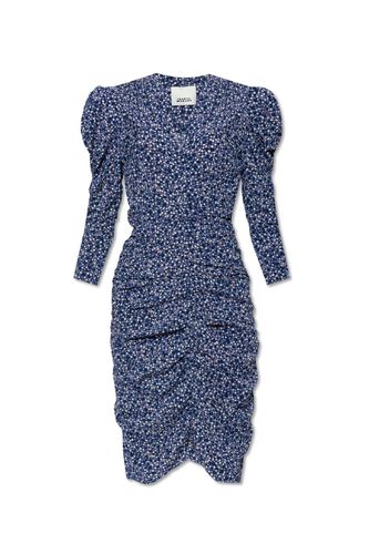 Runch Detailed Puff-sleeve Dress - Isabel Marant - Modalova