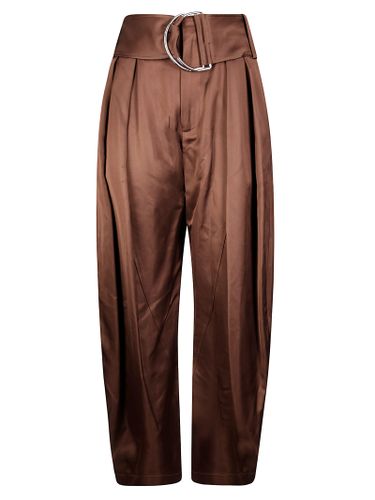 J. W. Anderson Pleated D Ring Trousers - J.W. Anderson - Modalova