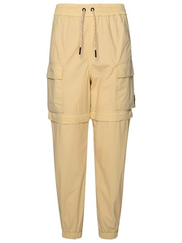 Cream Polyamide Sporty Pants - Moncler Grenoble - Modalova