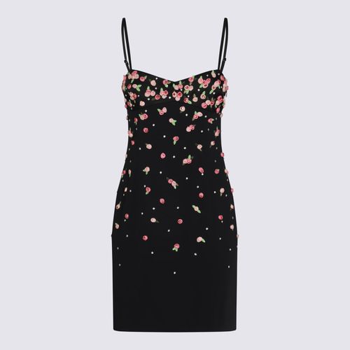 Blumarine Black Mini Dress - Blumarine - Modalova