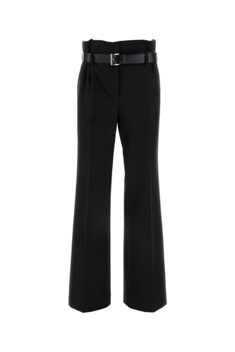 Prada Black Gabardine Pant - Prada - Modalova