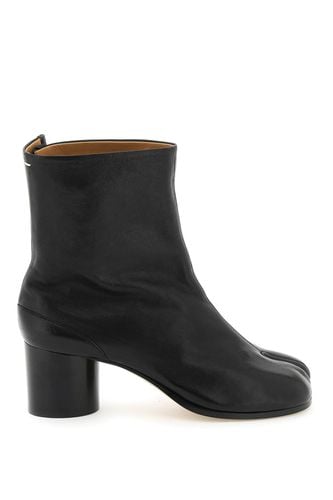 Leather Tabi Ankle Boots - Maison Margiela - Modalova