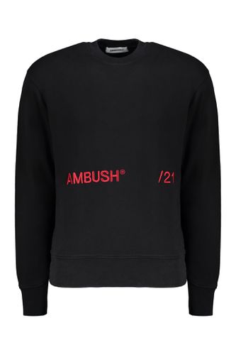 Logo Embroidered Cotton Sweatshirt - AMBUSH - Modalova