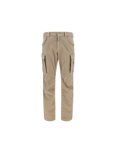 Cargo Pants With Multi-pockets And Re-edition Patch In Cotton Man - Dolce & Gabbana - Modalova