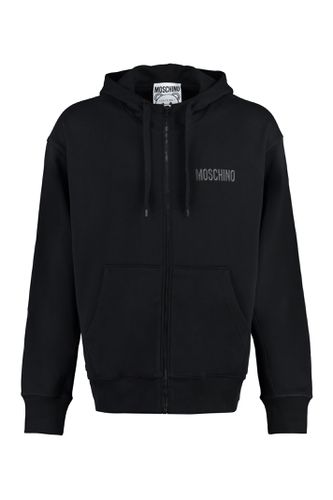 Moschino Full Zip Hoodie - Moschino - Modalova