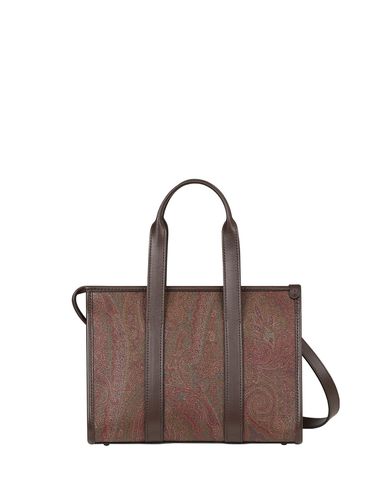Etro Brown Paisley Small Handbag - Etro - Modalova