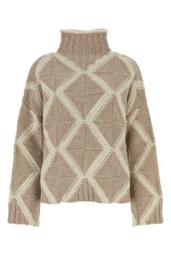 Two-tone Wool Sweater - Bottega Veneta - Modalova