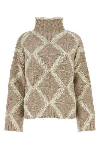 Two-tone Wool Sweater - Bottega Veneta - Modalova