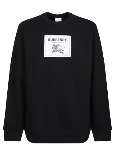 Lyttleton Label Crewneck Sweatshirt - Burberry - Modalova