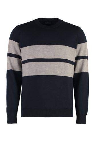 Virgin Wool Crew-neck Sweater - Paul & Shark - Modalova