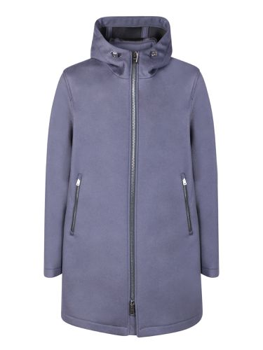 Herno Resort Blue Parka - Herno - Modalova