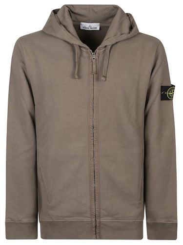 Stone Island Full Zip Sweatshirt - Stone Island - Modalova