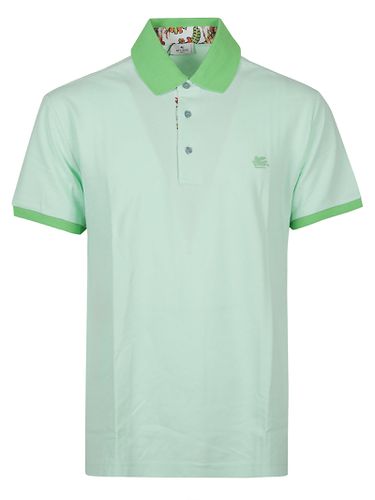 Etro Roma Short Sleeve Polo Shirt - Etro - Modalova