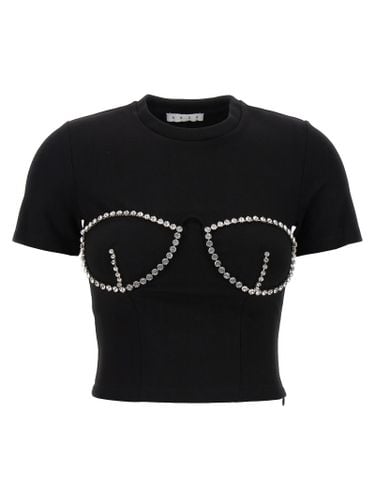 AREA T-shirt Crystal Bustier Cup - AREA - Modalova