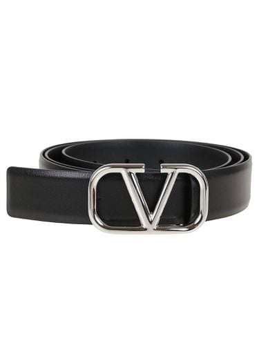 Buckle Belt H. 30 Vlogo Signature - Valentino Garavani - Modalova