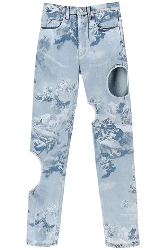 Sky Meteor Cool Baggy Jeans - Off-White - Modalova