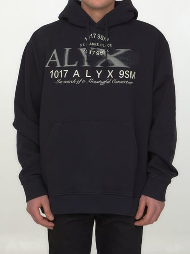 ALYX 9SM Printed Cotton Hoodie - 1017 ALYX 9SM - Modalova