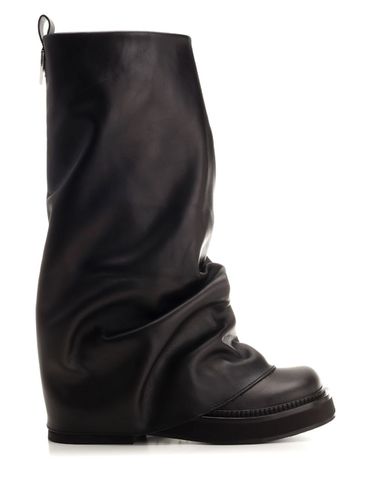 The Attico Black robin Combat Boots - The Attico - Modalova