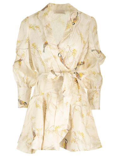 Acacia Birds Printed Mini Dress - Zimmermann - Modalova