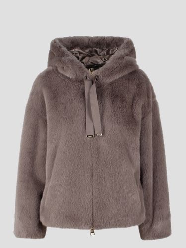 Herno Fur Bomber Jacket - Herno - Modalova