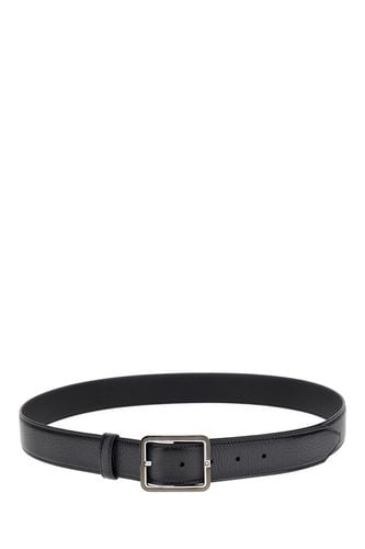 Montblanc Black Leather Belt - Montblanc - Modalova