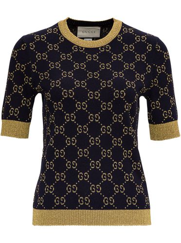 Gucci Gg Lurex T-shirt - Gucci - Modalova