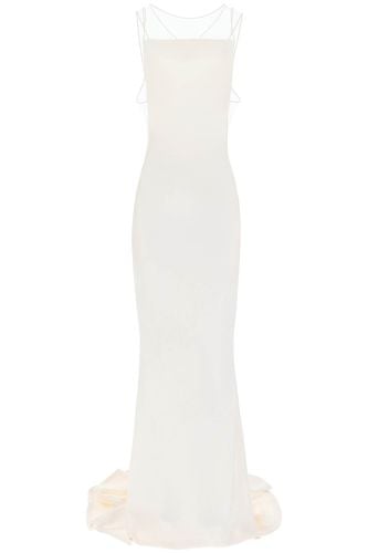 Maison Margiela Hammered Satin Gown - Maison Margiela - Modalova