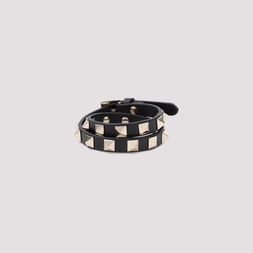 Valentino Garavani Leather Bracelet - Valentino Garavani - Modalova