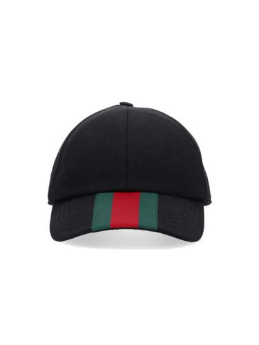 Gucci Wool Baseball Cap - Gucci - Modalova