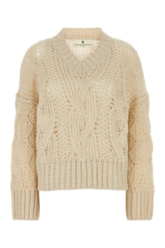 Sand Alpaca Blend Sweater - Ermanno Scervino - Modalova