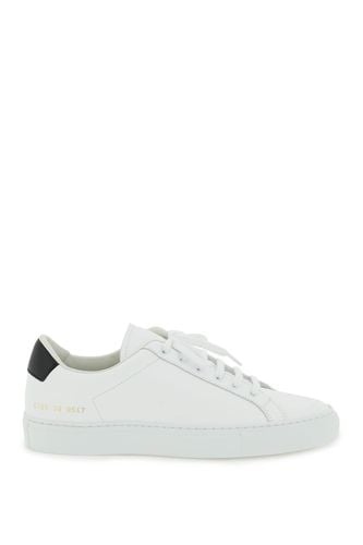 Retro Low Leather Sneakers - Common Projects - Modalova