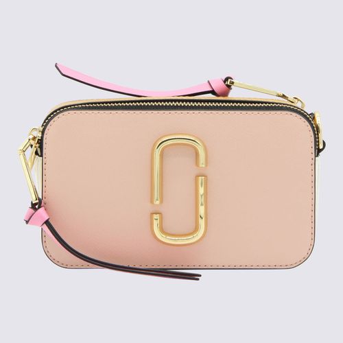 Pink, Yellow And Cream Leather The Snapshot Crossbody Bag - Marc Jacobs - Modalova