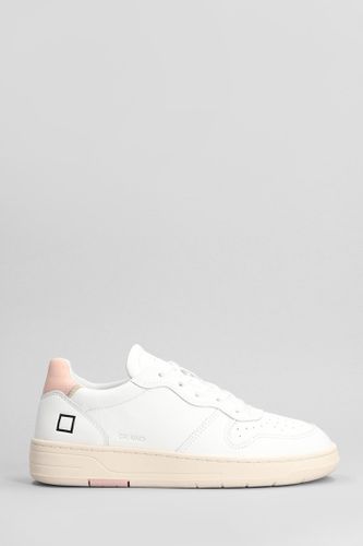 D. A.T. E. Court Mono Sneakers In Leather - D.A.T.E. - Modalova