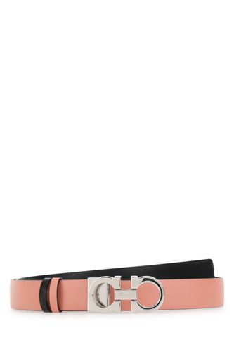 Ferragamo Salmon Leather Belt - Ferragamo - Modalova