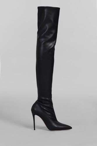 Julia High Heels Boots In Leather - Casadei - Modalova