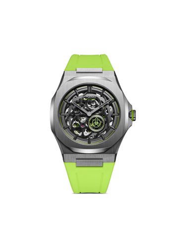 Slice Lime Skeleton Rubber Skrj15 Watch - D1 Milano - Modalova