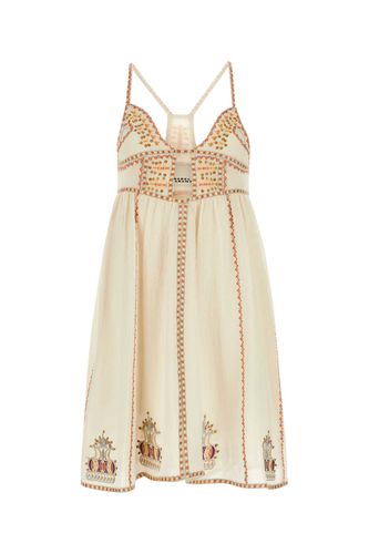 Embroidered Stretch Cotton Blend Bretty Mini Dress - Isabel Marant - Modalova