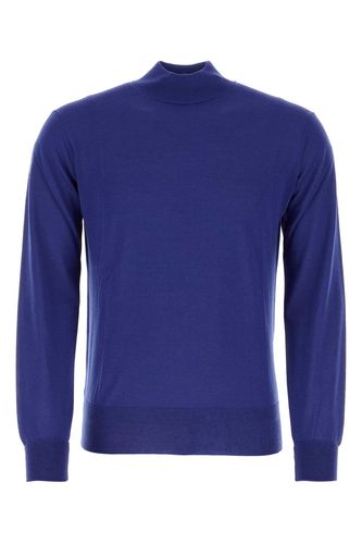 Electric Blue Wool Sweater - PT Torino - Modalova