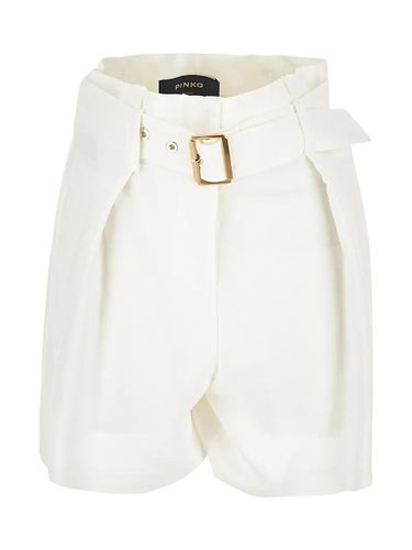 Shorts semplice In Linen Blend - Pinko - Modalova