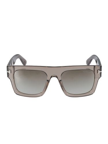 Square Frame T-plaque Sunglasses - Tom Ford Eyewear - Modalova