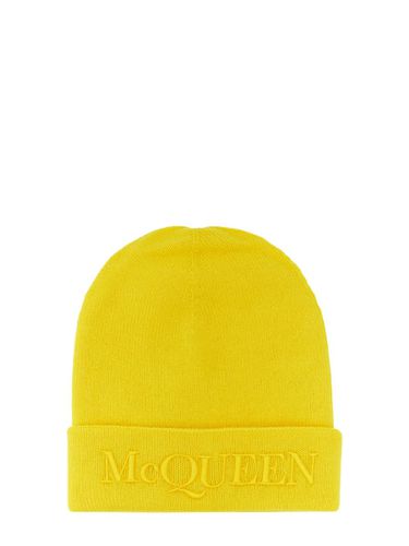 Alexander McQueen Hat With Logo - Alexander McQueen - Modalova