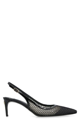 Mesh Slingback Pumps - Dolce & Gabbana - Modalova