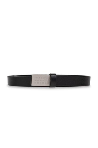 Logo Plaque Belt - MM6 Maison Margiela - Modalova