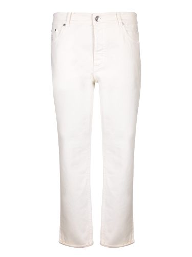 Five Pockets Cream Trousers - Brunello Cucinelli - Modalova