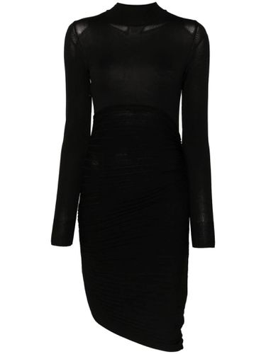 Plissé-effect Fine-knit Dress - Philosophy di Lorenzo Serafini - Modalova