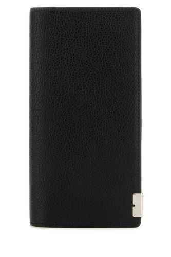 Burberry Black Leather B Cut Wallet - Burberry - Modalova