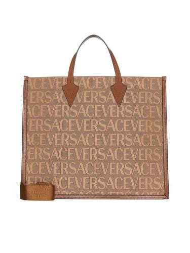 Versace Allover Shopper Bag - Versace - Modalova